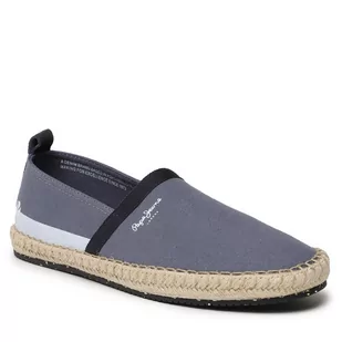 Espadryle Pepe Jeans Tourist Camp PMS10312 Ocean 588 - Espadryle męskie - miniaturka - grafika 1