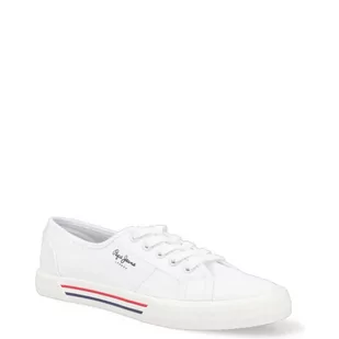 Pepe Jeans London Tenisówki BRADY - Trampki damskie - miniaturka - grafika 1