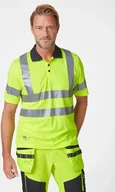 Odzież robocza - Helly Hansen Koszulka Ostrzegawcza Helly Hansne Addvis Yellow - miniaturka - grafika 1
