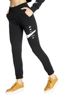 Spodnie sportowe damskie - Spodnie Damskie Nike Sportwear Swoosh DJ1125-011 L - miniaturka - grafika 1