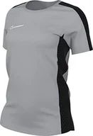 Koszulki i topy damskie - Nike Krótki rękaw Soccer Top W Nk Df Acd23 Top Ss, wilk szary/czarny/biały, DR1338-012, XL - miniaturka - grafika 1