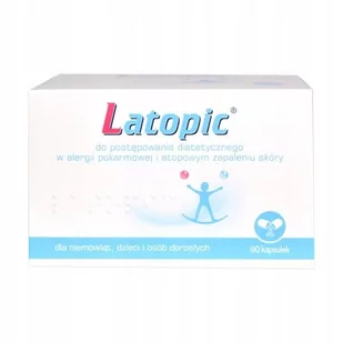 BIOMED KRAKÓW Latopic x 90 kaps - Przeziębienie i grypa - miniaturka - grafika 1