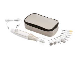 CIEN Beauty Zestaw do manicure i pedicure z 10 nasadkami (Beżowy) - Zestawy do manicure i pedicure CIEN Beauty Zestaw do manicure i pedicure z 10 nasadkami (Beżowy) - Zestawy do manicure i pedicure - miniaturka - grafika 1