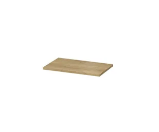 Blat łazienkowy Cersanit City 80x45 cm jasne drewno S584-067 - Blaty meblowe i parapety okienne - miniaturka - grafika 1