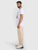 Spodnie męskie - SPODNIE MĘSKIE DRESOWE 4F JOGGERY BAWEŁNIANE TTROM1272 AW25 XXL - miniaturka - grafika 1