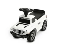 Pojazdy elektryczne dla dzieci - JEŹDZIK JEEP RUBICON WHITE - miniaturka - grafika 1