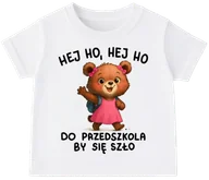 Koszulki dla dziewczynek - Koszulka dla dziewczynki do przedszkola - miniaturka - grafika 1