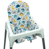 Krzesełka do karmienia - PODUSZKA DO KRZESEŁKA IKEA ANTILOP MIĘKKA BAWEŁNIANA Kerstin - miniaturka - grafika 1