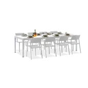 Meble ogrodowe - Zestaw ogrodowy Nardi TRILL/RIO - 8/210 Bianco - miniaturka - grafika 1