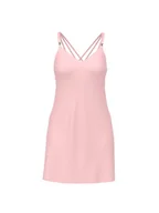 Bielizna nocna - Very Sexy Koszulka nocna satynowa z błyszczącymi ramiączkami Scattered Shine Strap Slip - miniaturka - grafika 1