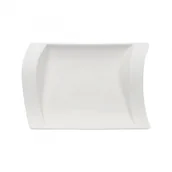 Miski i półmiski - Villeroy & Boch Półmisek mały NewWave, biały, 21x15 cm (1025253570) - miniaturka - grafika 1