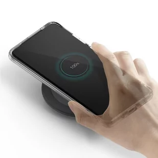 Ringke Fusion etui pokrowiec z żelową ramką Samsung Galaxy S20 Ultra czarny (FSSG0076) - Etui i futerały do telefonów - miniaturka - grafika 4