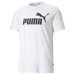 Koszulka Puma Essential Logo - Koszulki sportowe damskie - miniaturka - grafika 1