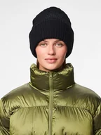 Czapki damskie - Pieces Czapka dzianinowa w kolorze czarnym - miniaturka - grafika 1