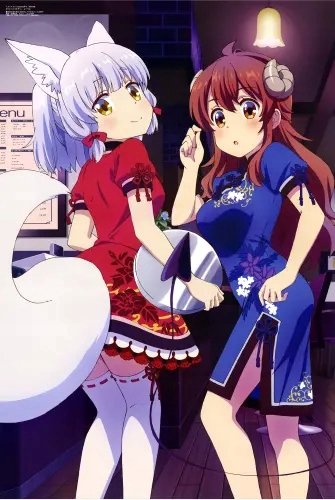 Plakat Anime Machikado Mazoku MM_008 A1+ (custom)
