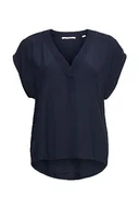 Bluzki damskie - ESPRIT Bluzka damska, 400/granatowy, XXS - miniaturka - grafika 1