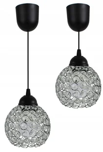 Lampa Kryształowa Wisząca Żyrandol Plafon Led - Lampy sufitowe - miniaturka - grafika 1