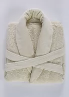 Szlafroki damskie - Abyss & Habidecor Szlafrok Super Pile Ecru - miniaturka - grafika 1