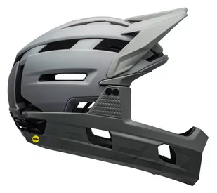Kask full face BELL SUPER AIR R MIPS SPHERICAL matte gloss grays - Kaski rowerowe - miniaturka - grafika 1