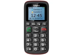 Maxcom MM428 L Czarno-czerwony - Telefony komórkowe - miniaturka - grafika 1
