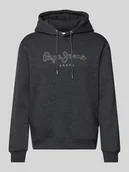 Koszulki męskie - Bluza z kapturem i wyhaftowanym logo model ‘New Nouvel’ - miniaturka - grafika 1