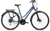 Rowery - Rower trekkingowy damski Kross Trans 3.0 D 28 L(19") rower niebieski/szary - miniaturka - grafika 1