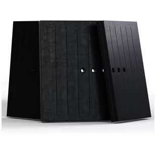 Płyty Termotec Czarny Lucy 12 Tunel (Komplet) - Akcesoria kominkowe - miniaturka - grafika 1