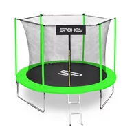 Trampoliny - Spokey Trampolina Ogrodowa 305cm 10FT Z Siatką I Drabinką - miniaturka - grafika 1