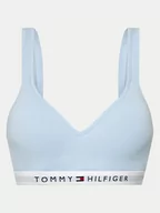 Bielizna sportowa damska - Tommy Hilfiger Biustonosz top UW0UW04612 Niebieski - miniaturka - grafika 1