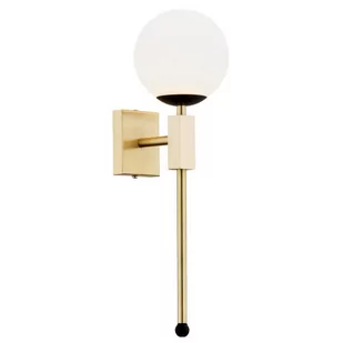 Argon Kinkiet kula Megan złoty 4740 ar4740 - Lampy ścienne - miniaturka - grafika 1