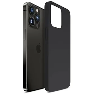 Etui 3MK Hardy Silicone MagCase do Apple iPhone 14 Pro Grafitowy - Etui i futerały do telefonów - miniaturka - grafika 1
