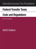 Książki obcojęzyczne o biznesie i marketingu - Selected Income Tax Provisions, Federal Transfer Taxes, Code and Regulations, 2022 - miniaturka - grafika 1