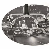 Podnóżki, podpórki, podkładki - Podkładka pod krzesło obrotowe Broadway fi100 cm - miniaturka - grafika 1