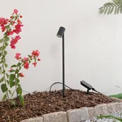 Lampy ogrodowe - Lampa solarna Lindby LED Myric, 3000K - miniaturka - grafika 1