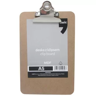 Deska z klipsem, A5 - Deski z klipsem - miniaturka - grafika 1