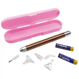 Długopis Do Haftu Diamentowego – Świecący + Baterie (Jasnsoróżowy) - Zabawki kreatywne - miniaturka - grafika 1