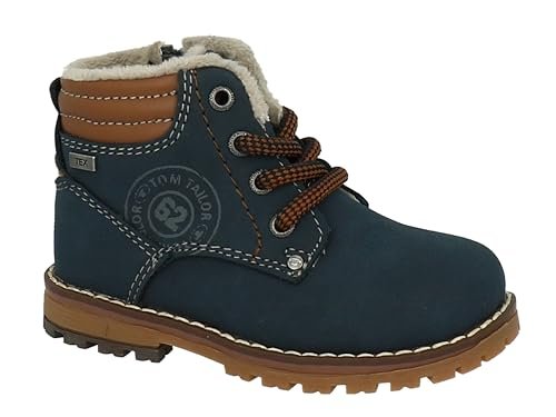 Tom Tailor Kids Chłopięce 4270300015 modne kozaki, grantowy, 35 EU