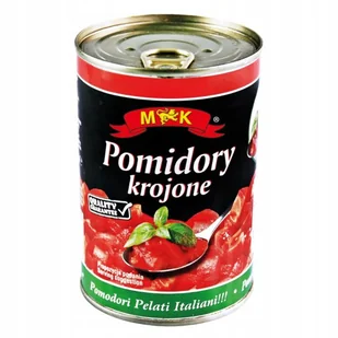 MK Pomidory krojone 400 g - Pasztet i przetwory mięsne - miniaturka - grafika 1