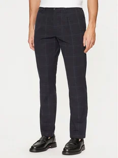 Tommy Hilfiger Chinosy MW0MW37726 Granatowy Tapered Fit - Spodnie męskie - miniaturka - grafika 1