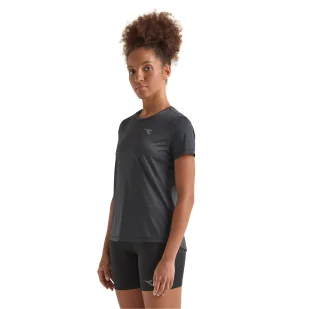 Koszulka damska DIADORA L. SS T-SHIRT TECH RUN CREW - Koszulki i topy damskie - miniaturka - grafika 1