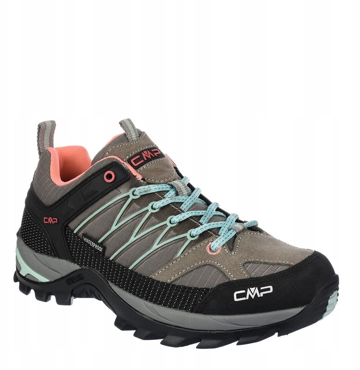 Buty trekkingowe damskie CMP Rigel Low Wmn WP szary 38 3Q54456-01PR