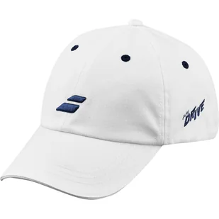 Czapka baseballowa Babolat Drive Cotton Cap White/Drive Blue - Czapki męskie - miniaturka - grafika 1