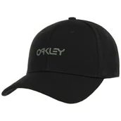 Czapki i chusty sportowe męskie - 6 Panel Stretch Metallic Hat by Oakley, czarny, S/M (54-57 cm) - miniaturka - grafika 1