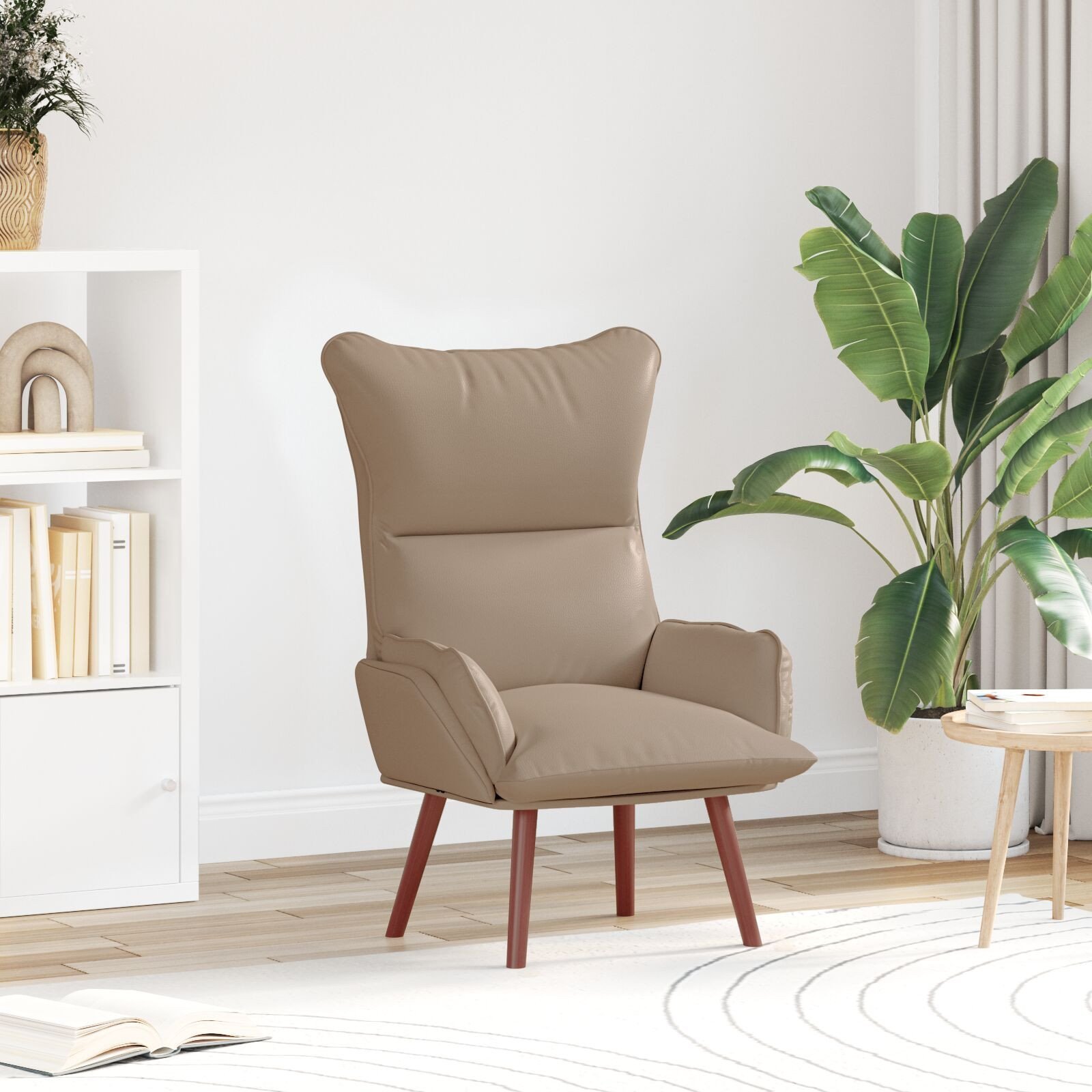 vidaXL Fotele, fotele do relaksu i fotele wypoczynkowe Cappuccino
