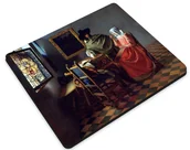 Podkładki pod mysz - Podkładka Kieliszek Wina Jan Vermeer 36x29cm - miniaturka - grafika 1