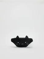 Torby męskie - Reserved - Saszetka z aplikacją - czarny - miniaturka - grafika 1