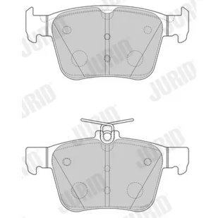 Klocki hamulcowe - komplet JURID 573415J - Klocki hamulcowe - miniaturka - grafika 1