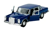 Samochody i pojazdy dla dzieci - WELLY OLD TIMER 1963 MERCEDES-BENZ 600 NIEBIESKI 1:34 43834 - miniaturka - grafika 1