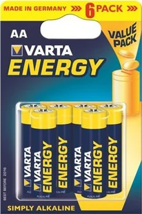 Varta Bateria Energy AA / R6 6 szt. - Baterie i akcesoria - miniaturka - grafika 1