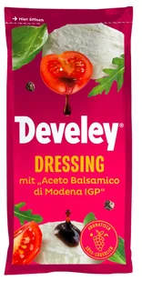 DEVELEY Balsamico sos dressing sałatkowy z octem balsamicznym 75 ml - Majonezy i dressingi - miniaturka - grafika 1